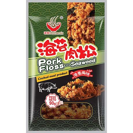 Filaments de Porc Croquant Algue Nori 90 G AUTHENTIC