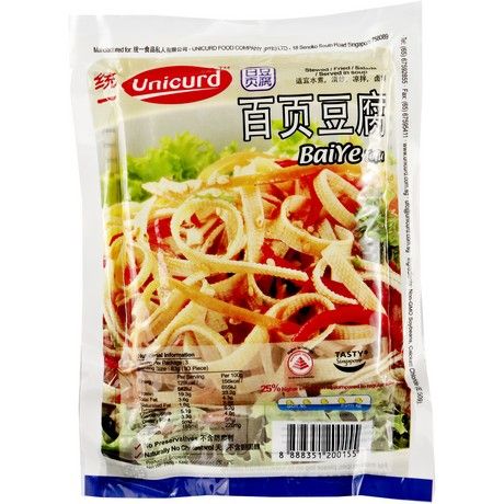 Tofu Bai Ye 250 G UNICURD