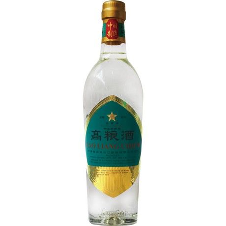 Kai Liang Chiew 62% 500ml GOLDEN STAR - Baijiu Chinois Premium au Sorgho