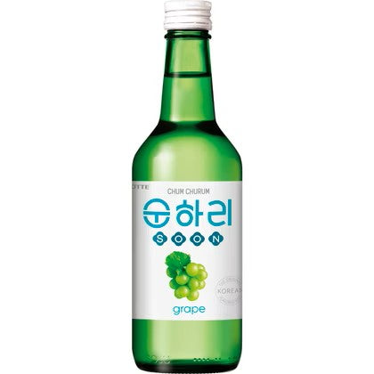 Soju Chum Churum raisin vert LOTTE – 12 % – 350 ml