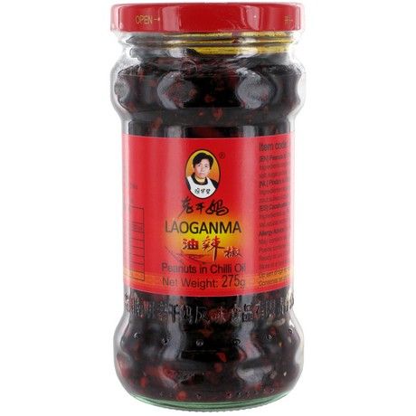 LGM piment à l'huile avec cacahouètes Laoganma 275g