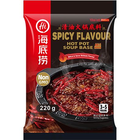 海底捞麻辣火锅清油火锅底料220克