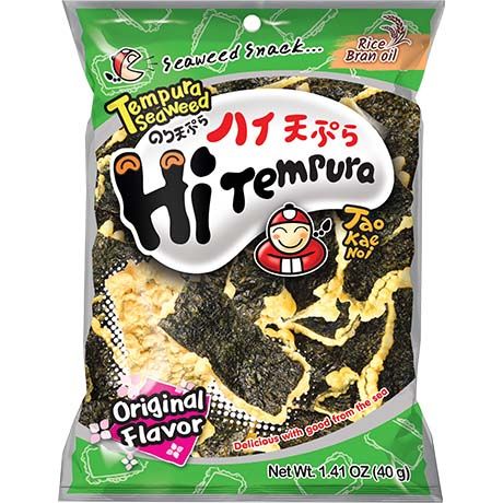 Snack aux Algues Tempura Original 40 G – TAO KAE NOI