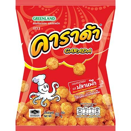 Boulettes de Riz au Goût de Calamar 62 G CARADA
