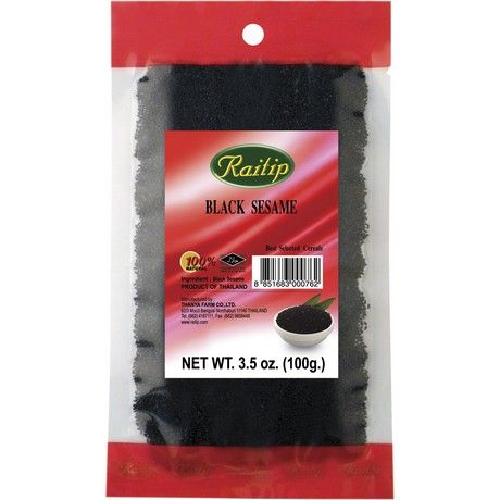 Graines de Sésame Noir 100g RAITIP - Ingrédient Asiatique Premium