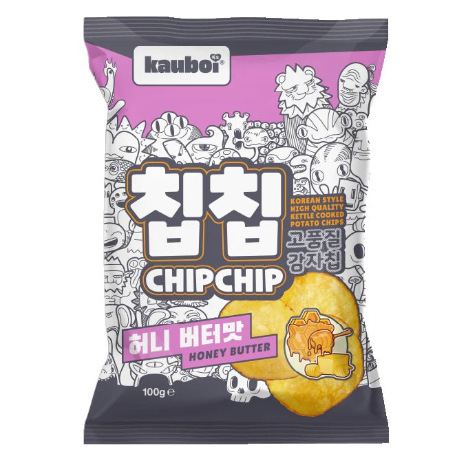 chips saveur beurre de miel KAUBOI 100 G