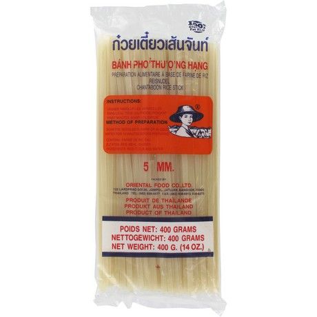 Nouille de Riz (Droit) 5mm 400 G FARMER