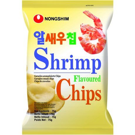 beignets de crevettes Chips nong shim 75g