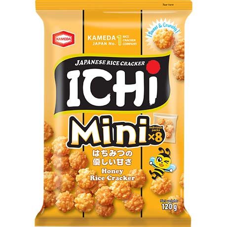 Cracker de Riz Shouyu avec Miel Mini 120 G ICHI