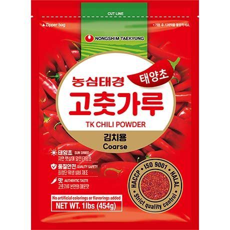 Poudre de Piment Rouge Grossière Gochugaru 454 g – NONGSHIM TAEKYUNG
