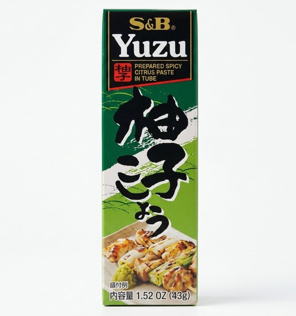 Pâte de yuzu pimentée S&B – 43 g