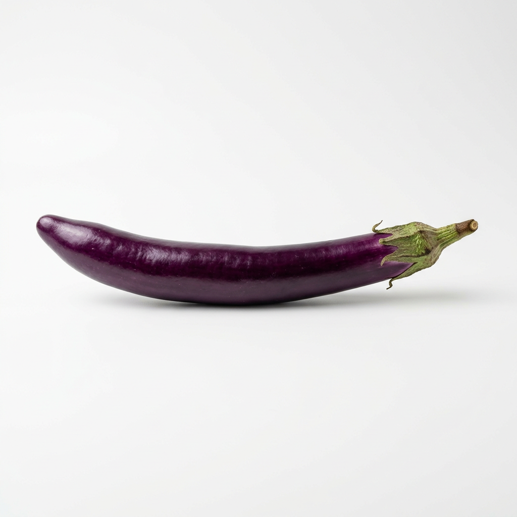 Aubergine chinoise, 1 pièce (environ 120 g)