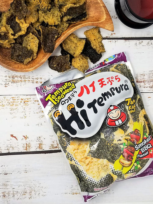 TAOKAENOI TEMPURA SEAWEED SMOKED BBQ 40 G.