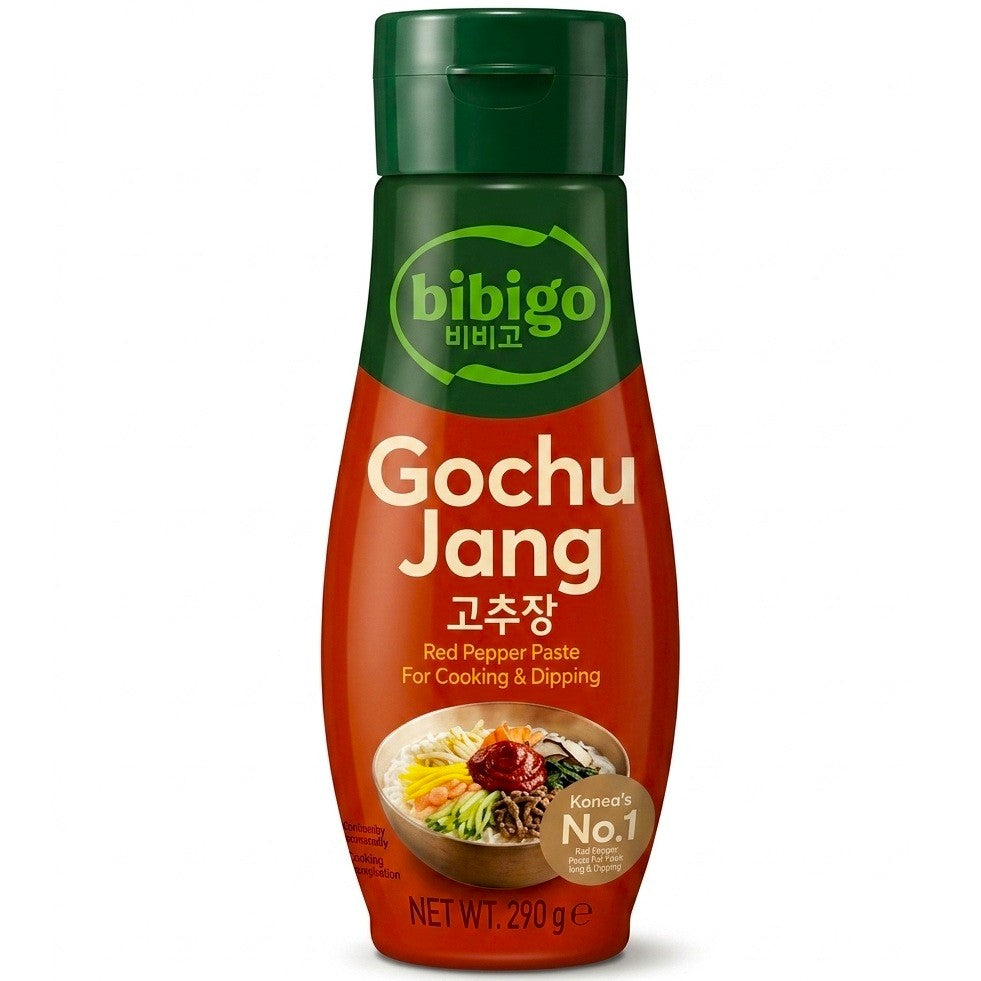 Pâte de Poivron Rouge Épicé Gochujang 290 g – BIBIGO