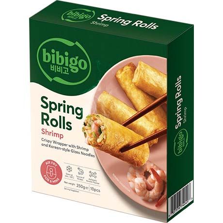 Nems aux Crevettes 10 pcs 250g BIBIGO - Rouleaux de Printemps Frits Surgelés