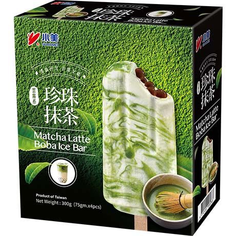 Bâtonnet Glacé Boba Matcha Latté 4 X 75 G SHAOMEI