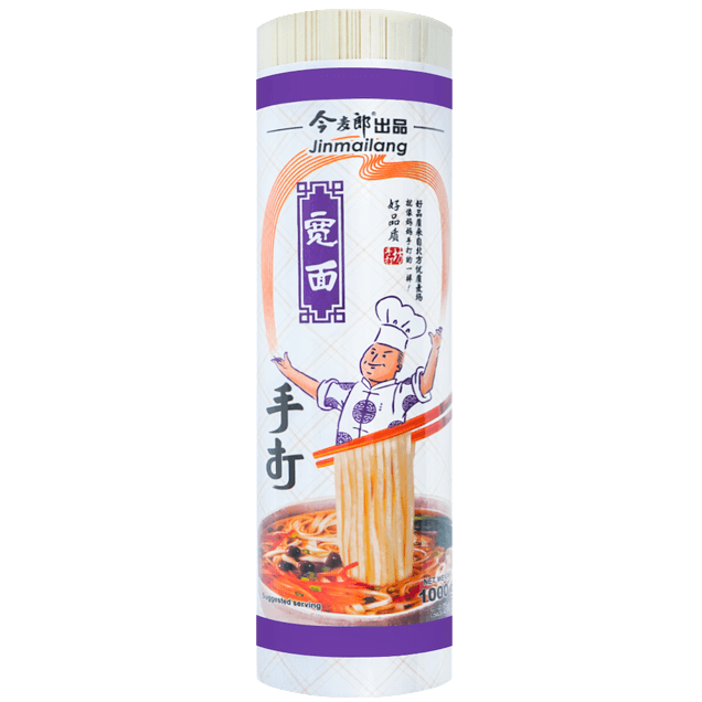 Jinmailang Nouilles extra larges 1kg