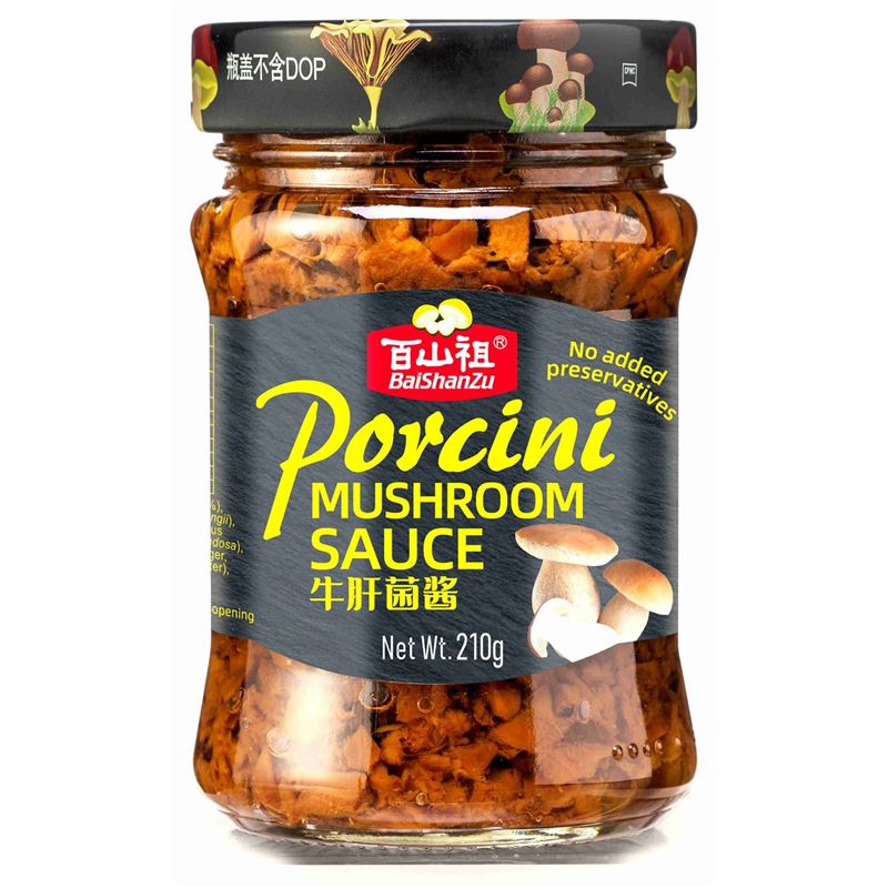 BAI SHAN ZU XO Sauce aux champignon cèpes 210 G
