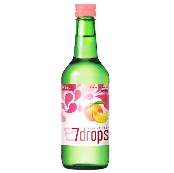 SOJU PĂȘche 12% 7DROPS KR 360ml