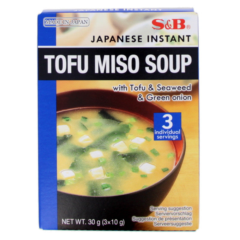 Soupe miso instantanée au tofu pour 3 pers.