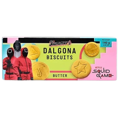 Yummer's Squid Game Dalgona Biscuits Butter 140g