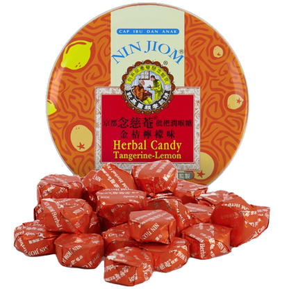 Pastille Nin Jiom Pei Pa Koa Herbal Candy Tangerine-Lemon