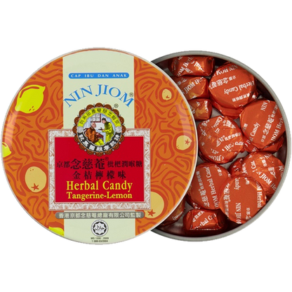 Pastille Nin Jiom Pei Pa Koa Herbal Candy Tangerine-Lemon