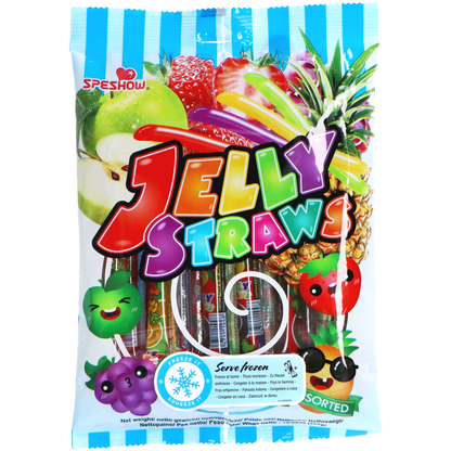 果冻吸管 - 水果味什锦 300G