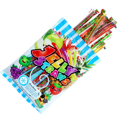 果冻吸管 - 水果味什锦 300G