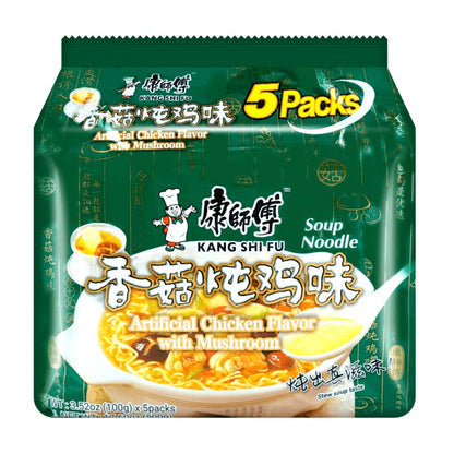 康师傅香菇滑鸡面 100克 - 中式面条