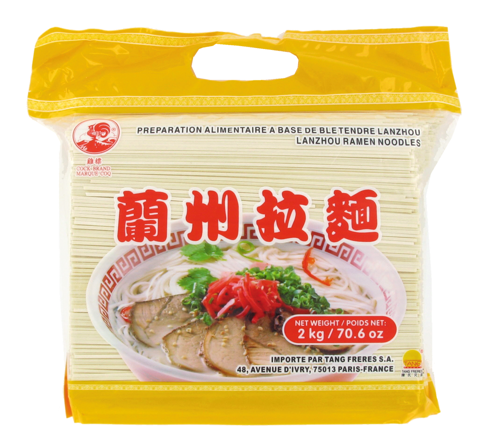 Nouilles Style Lanzhou Ramen 2kg — Cock Brand