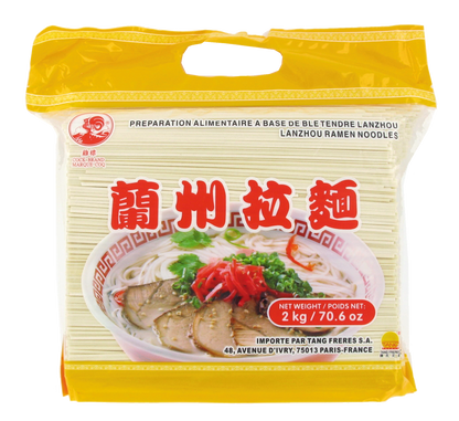 Nouilles Style Lanzhou Ramen 2kg — Cock Brand