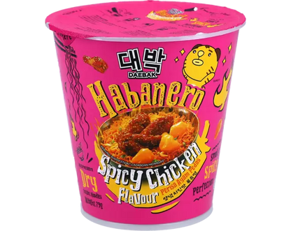 大发辣味哈瓦那鸡肉杯面 79克 - 韩国极限挑战