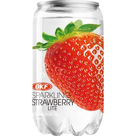 Boisson Gazeuse à la Fraise Canette 350 ML OKF
