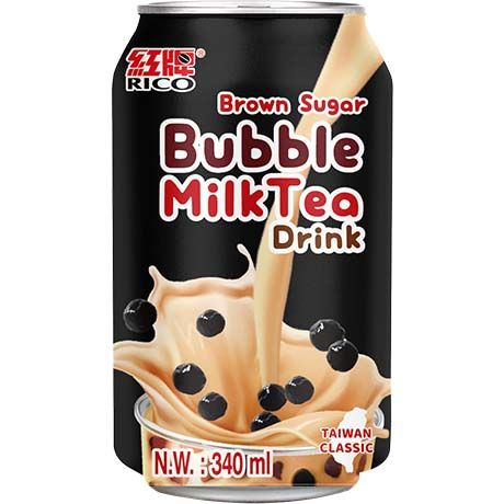 Bubble Milk Tea Cassonade 340 ML RICO