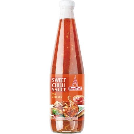 Sauce Pimentée Douce Poulet Royal Thai 700ml - Sauce Thaï Sucrée-Épicée