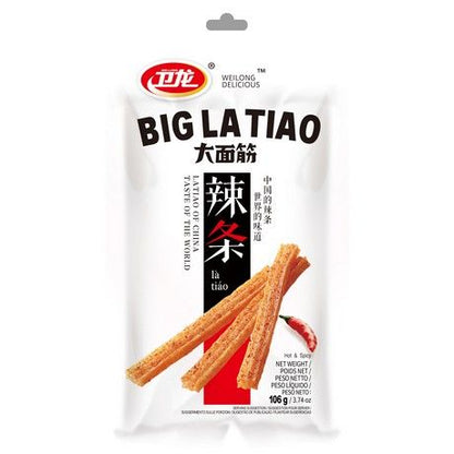 Snack gluten épicé Latiao 106g WeiLong