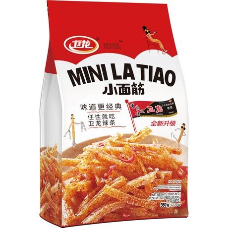 Snack épicé Petit Latiao 360 G WEILONG