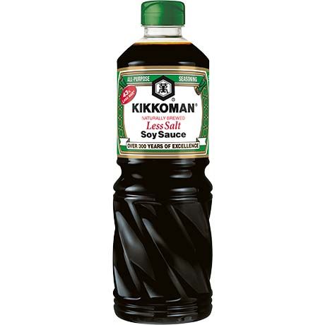 Sauce Soja Moins Salée DE 975 ML KIKKOMAN