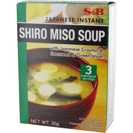 soupe miso blanc instantanée SHIRO miso pour 3 pers.