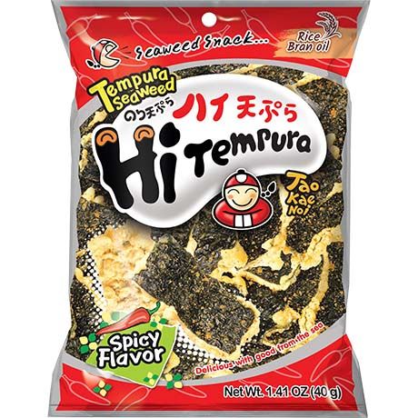 Snack aux Algues Tempura Épicé 40 G – TAO KAE NOI
