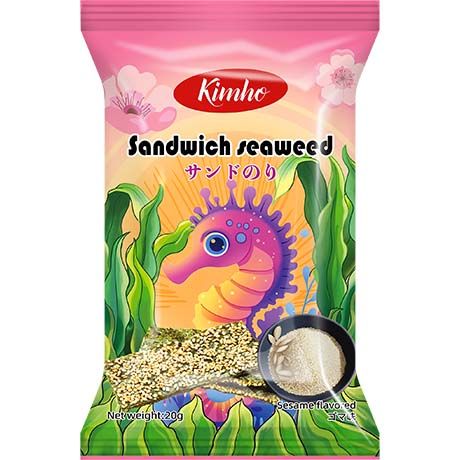 Sandwich d'Algues avec Sésame 20g KIMHO - Snack Japonais Style