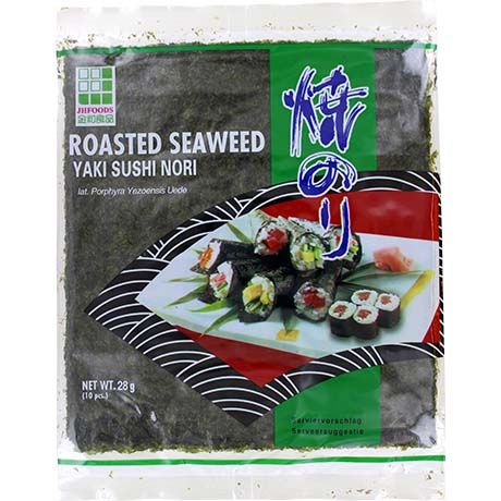 Algues Grillées Yaki Nori Vert 28 G – JHFOODS