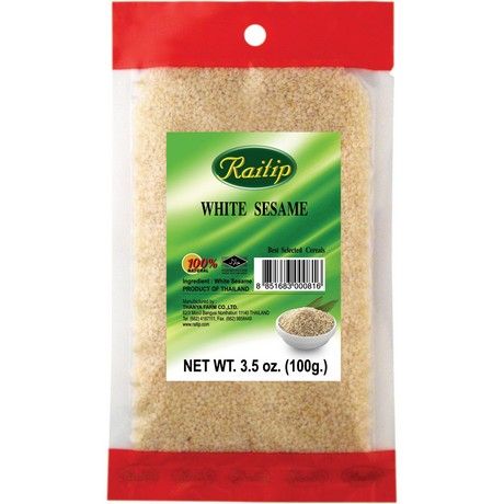 Graines de Sésame Blanches 100g RAITIP - Ingrédient Asiatique Essentiel
