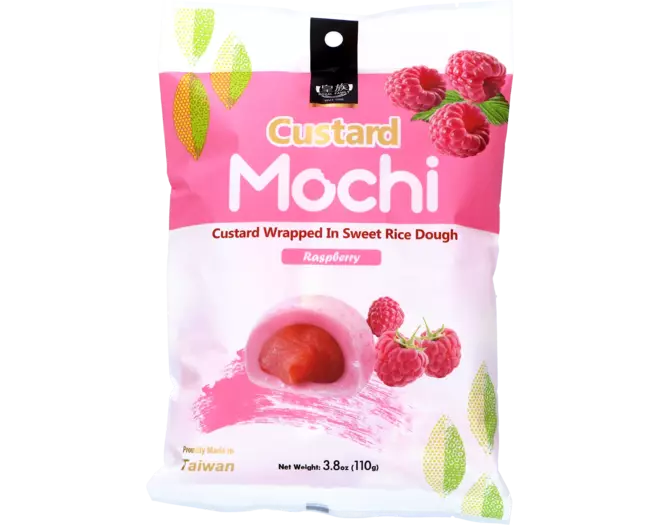 Royal Family - Custard Mochi Raspberry framboise 110g