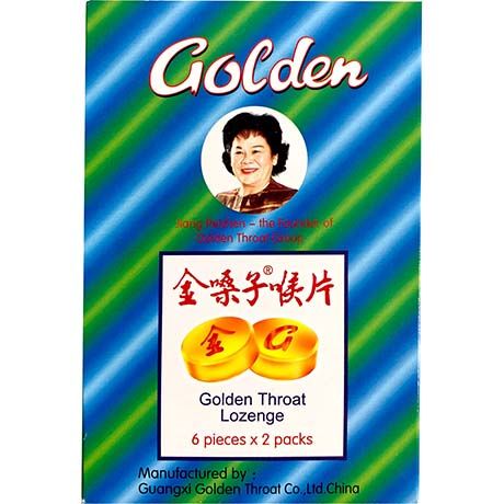 润喉糖 12 片 22.8 G GOLDEN THROAT