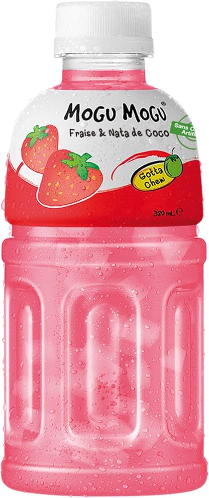 Mogu Mogu Jus Fraise et Nata Coco 32cl