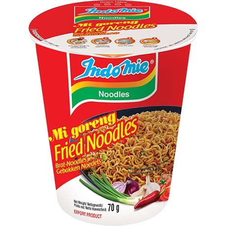 Cup Nouilles Instantanées Goreng 70 GR INDOMIE