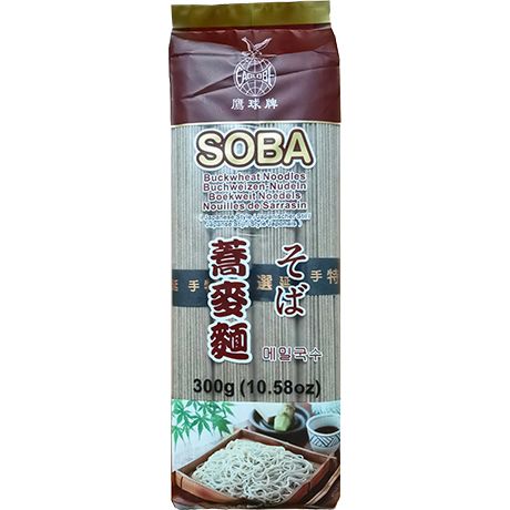 Nouilles de Sarrasin Soba 300 G EAGLOBE