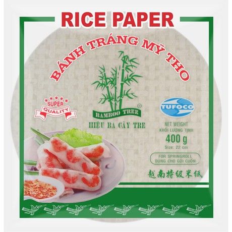 竹树牌22厘米400克米纸 - 春卷米纸